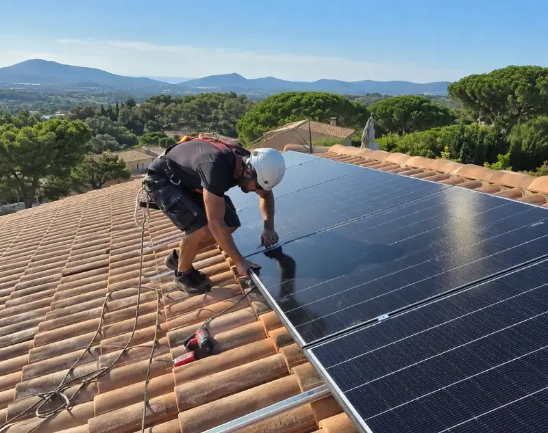 Installateur panneaux solaires Cercoux — pose photovoltaïque sur toiture
