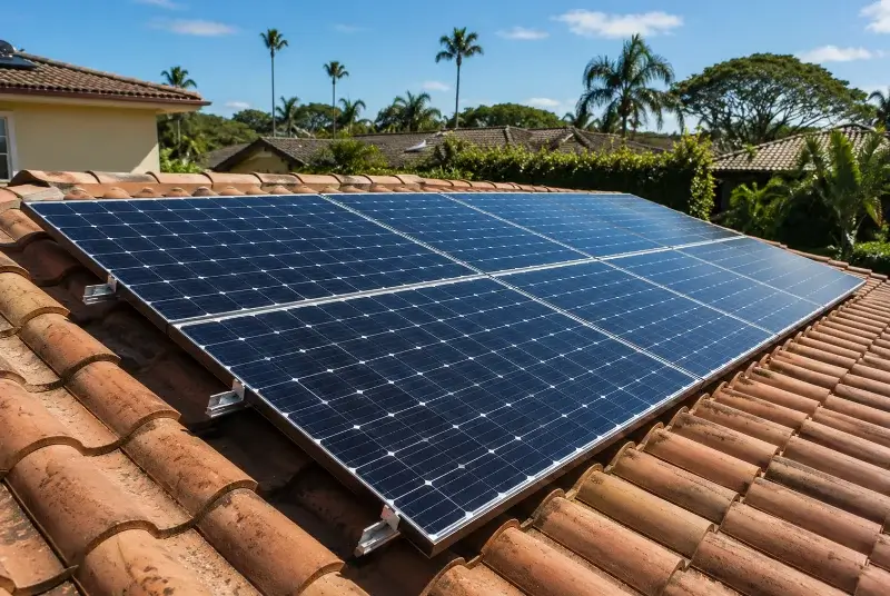 Installation de panneaux solaires à Cercoux
